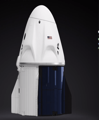 DRAGON SPACE Elon Musk SpaceX's Plan a Trip to Mars 2024