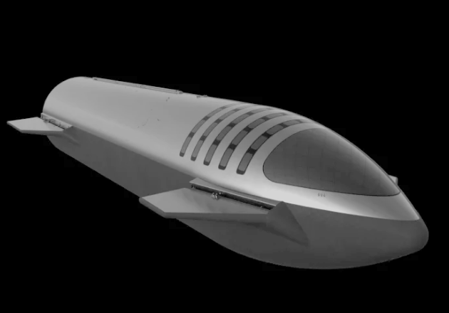 SPACE SHIP Elon Musk SpaceX's Plan a Trip to Mars 2024